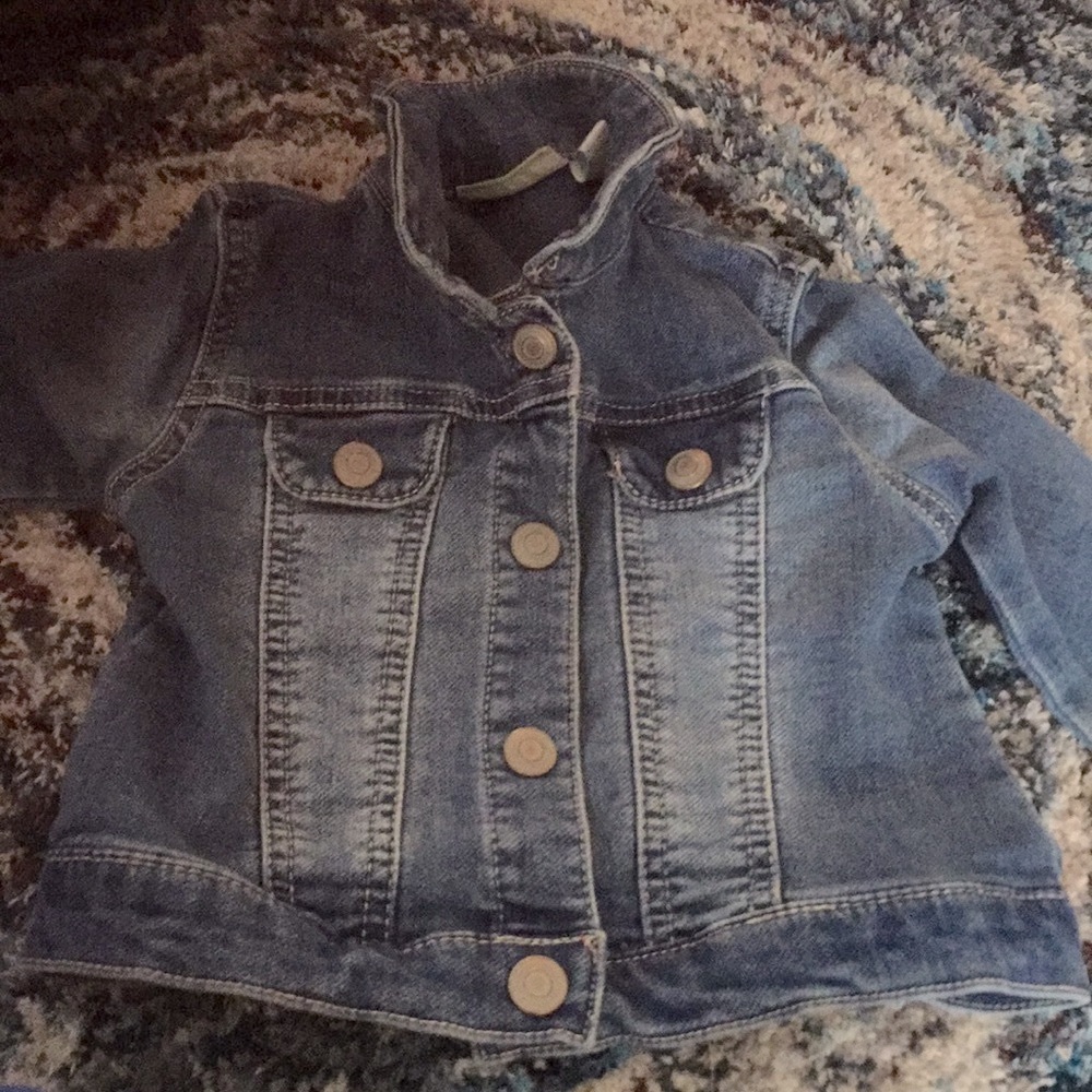 Gorgeous jean jacket for baby girls